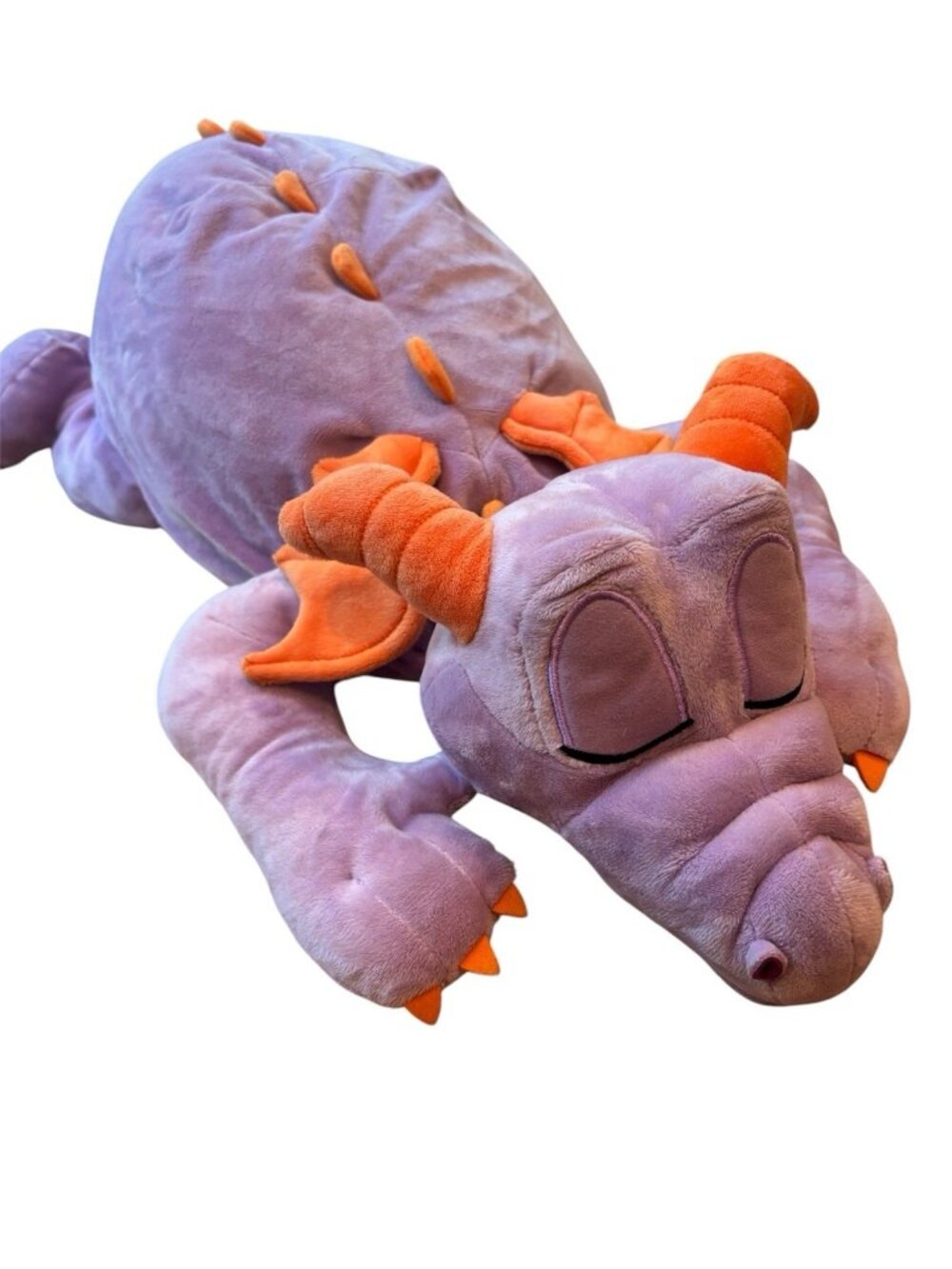 Disney Parks Sleeping FIGMENT DRAGON Dream Friends Plush 29" -preowned